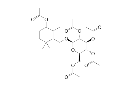 3-((.beta.-D-glucopyranosyloxy)methyl)-2,4,4-trimethylcyclohex-2-en-1-ol, 5ac derivative