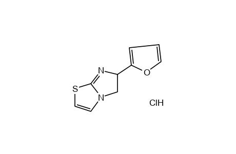 5,6-dihydro-6-(2-furyl)imidazo[2,1-b]thiazole, hydrochloride