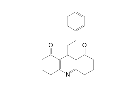 9-(2-Phenylethyl)-3,4,6,7,8a,9-hexahydro-1,8(2H,5H)-acridinedione