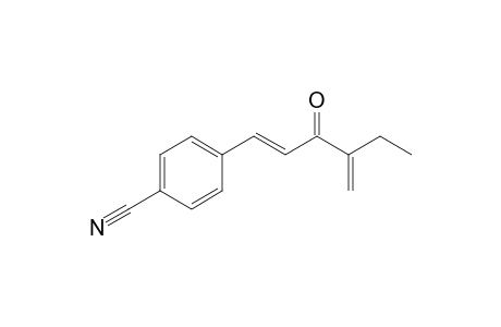 1-(4-Cyanophenyl)-4-methylenehex-1-en-3-one