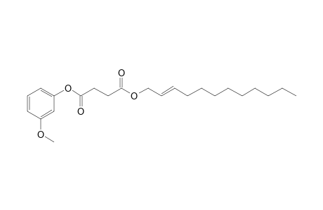 Succinic acid, dodec-2-en-1-yl 3-methoxyphenyl ester