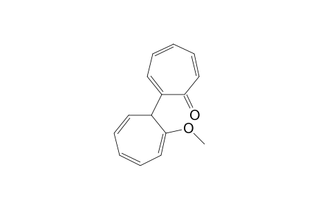 2,4,6-Cycloheptatrien-1-one, 2-(2-methoxy-2,4,6-cycloheptatrien-1-yl)-