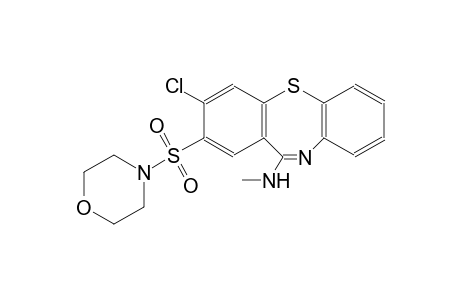 dibenzo[b,f][1,4]thiazepin-11-amine, 3-chloro-N-methyl-2-(4-morpholinylsulfonyl)-