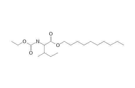 L-Isoleucine, N-ethoxycarbonyl-, decyl ester