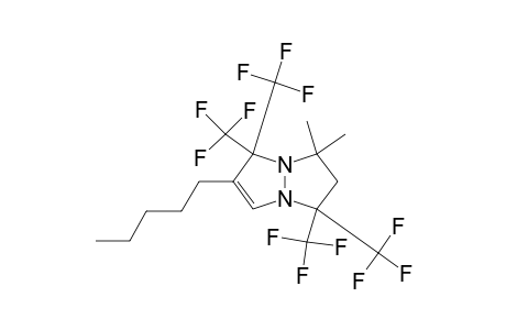 6,6-DIMETHYL-3-PENTYL-4,4,8,8-TETRAKIS-(TRIFLUOROMETHYL)-1,5-DIAZABICYCLO-[3.3.0]-OCT-2-ENE