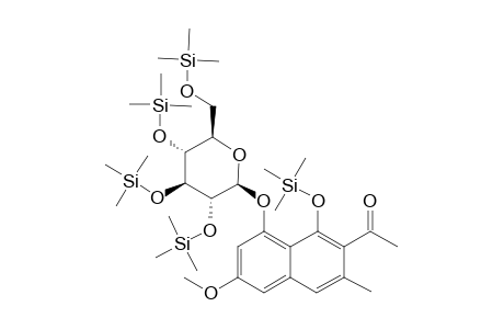 Torachrysone 8-glucoside, 5tms