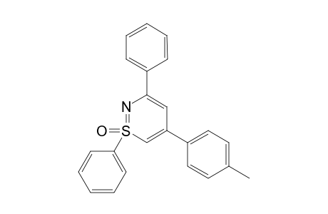 1,3-Diphenyl-5-(4-tolyl)-1,2-thiazine 1-oxide