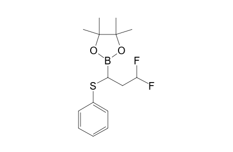 PINACOL-1-(PHENYLTHIO)-3,3-DIFLUOROPROPANE-1-BORONATE