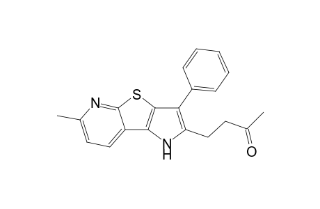 4-(6-Methyl-3-phenyl-1H-pyrrolo[2',3':4,5]thieno[2,3-b]pyridin-2-yl)butan-2-one