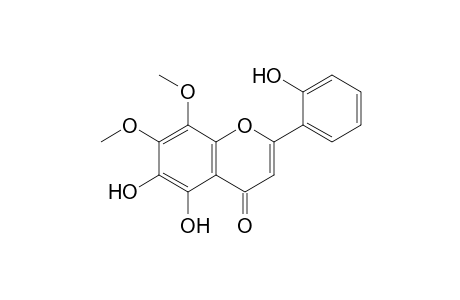 5,6,2'-Trihydroxy-7,8-dimethoxyflavone