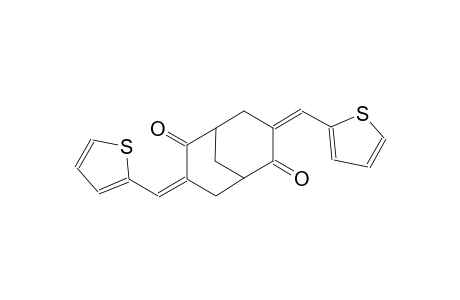 (1R,3Z,5R,7Z)-3,7-bis(2-thienylmethylene)bicyclo[3.3.1]nonane-2,6-dione