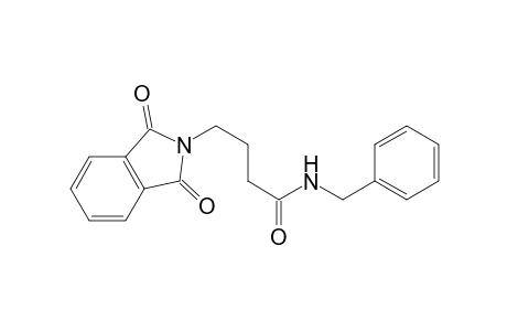 4-(1,3-dioxo-2-isoindolyl)-N-(phenylmethyl)butanamide
