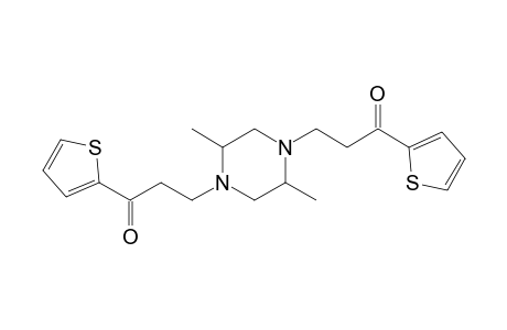 1,4-bis[2'-(2"-Thienoyl)ethyl]-2,5-dimethylpiperazine