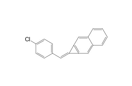 1-((4-Chlorophenyl)-methylene)-1H-cyclopropa-[B]-naphthalene