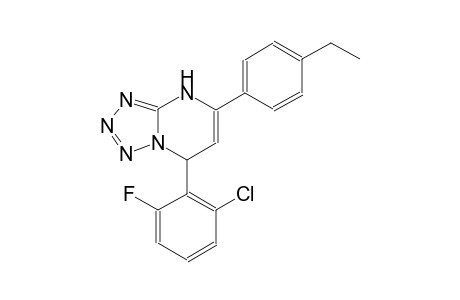 tetrazolo[1,5-a]pyrimidine, 7-(2-chloro-6-fluorophenyl)-5-(4-ethylphenyl)-4,7-dihydro-