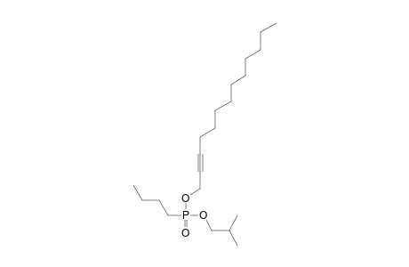 Butylphosphonic acid, isobutyl tridec-2-ynyl ester