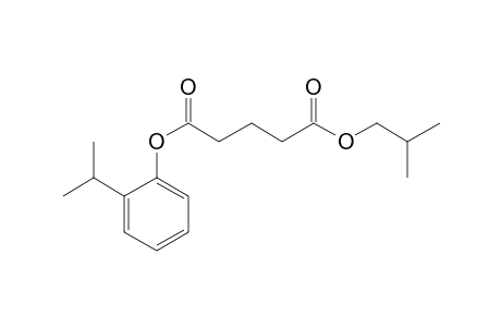 Glutaric acid, isobutyl 2-isopropylphenyl ester