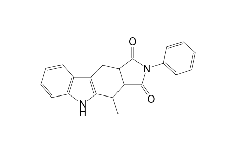 6-Methyl-8-phenyl-6,6a,9a,10-tetrahydropyrrolo[3,4-b]carbazole-7,9-dione