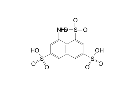 1,3,6-Naphthalenetrisulfonic acid, 8-amino-