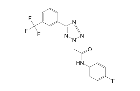 4'-fluoro-5-(alpha,alpha,alpha-trifluoro-m-tolyl)-2H-tetrazole-2-acetanilide