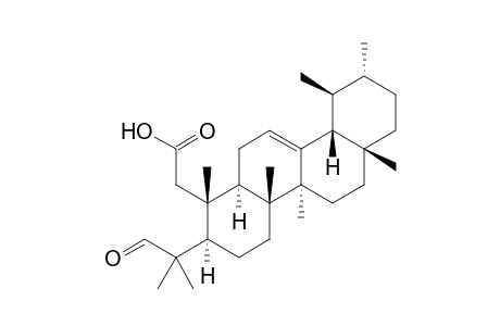 2,3-SECO-3-OXO-URS-12-EN-2-OIC-ACID