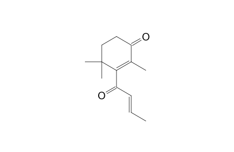 3-(trans-1-Oxo-2-butenyl)-2,4,4-trimethyl-2-cyclohexen-1-one