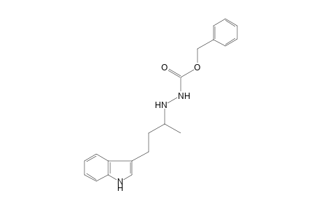 3-(3-indol-3-yl-1-methylpropyl)carbazic acid, benzyl ester