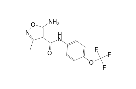 5-Amino-3-methyl-N-[4-(trifluoromethoxy)phenyl]-4-isoxazolecarboxamide