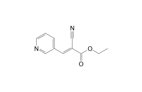 Ethyl (E)-2-cyano-3-(3-pyridyl)-2-peopenoate