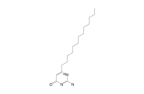 6-TRIDECYLISOCYTOSINE-(15)-N-(1)