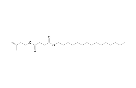 Succinic acid, 3-methylbut-3-enyl pentadecyl ester