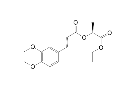 (S)-2-[(3,4-Dimethoxyphenyl)-2-propenyl]-oxypropionicacidethylester