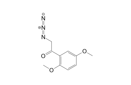 2-Azido-1-(2,5-dimethoxyphenyl)ethanone