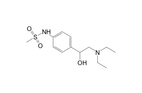 4'-[2-(diethylamino)-1-hydroxyethyl]methanesulfonanilide
