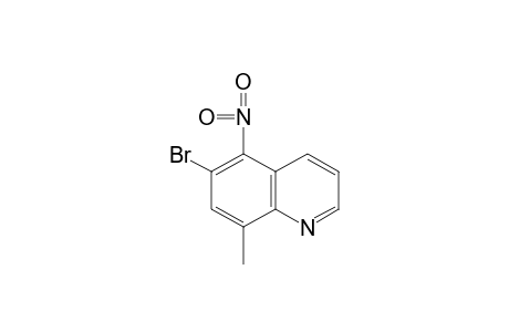 6-bromo-8-methyl-5-nitroquinoline