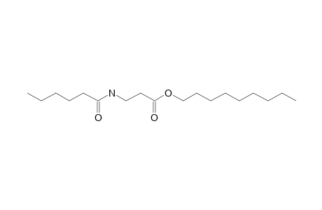 .beta.-Alanine, N-caproyl-, nonyl ester