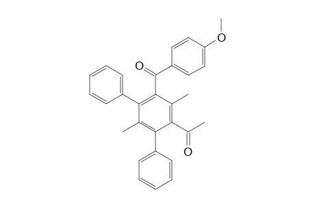 3-acetyl-2,5-dimethyl-4,6-diphenyl-4'-methoxybenzophenone