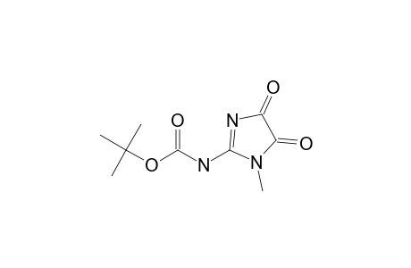 Carbamic acid, (4,5-dihydro-1-methyl-4,5-dioxo-1H-imidazol-2-yl)-, 1,1-dimethylethyl ester