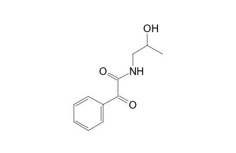 N-(2-hydroxypropyl)-2-phenylglyoxylamine