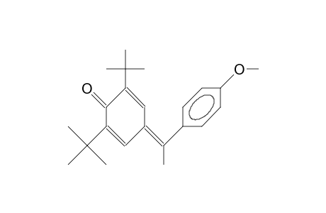 2,6-DI-TERT.-BUTYL-4-[1-(4-METHOXYPHENYL)-ETHYLIDEN]-CYCLOHEXA-2,5-DIEN-1-ON