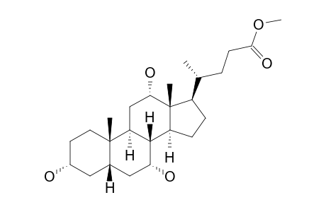 Methyl 3a,7a,12a-trihydroxy-5b-cholan-24-oate