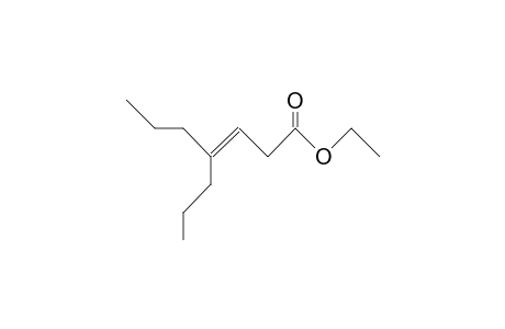 4-Propyl-3-heptenoic acid, ethyl ester