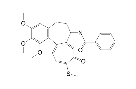 Benzamide, N-(5,6,7,9-tetrahydro-10-(methylthio)-9-oxo-1,2,3-trimethoxybenzo(A)heptalen-7-yl)-, (S)-