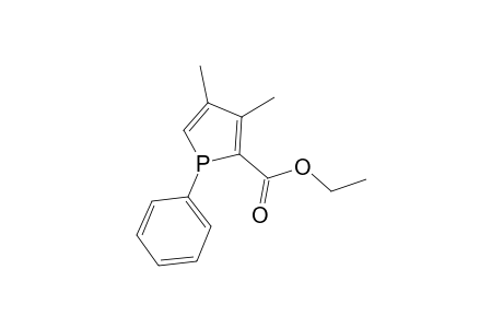 1-PHENYL-2-ETHOXYCARBONYL-3,4-DIMETHYLPHOSPHOLE