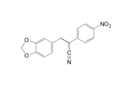 3-(3,4-(methylenedioxy)phenyl)-2-(p-nitrophenyl)acrylonitrile