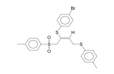 (E)-1-(4-METHYLPHENYL)SULPHONYL-2-(4-BROMOPHENYL)-4-(4-METHYLPHENYL)THIO-2-BUTENE