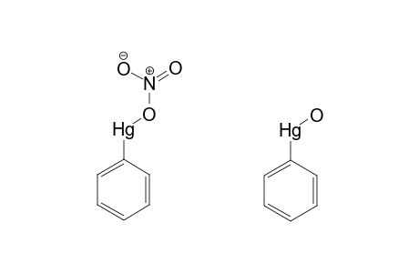 NITRATOPHENYLMERCURY, COMPOUND WITH HYDROXYPHENYLMERCURY (1:1)