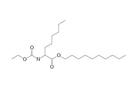 2-Aminocaprylic acid, N-ethoxycarbonyl-, decyl ester