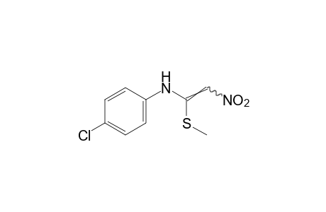 p-chloro-N-[1-(methylthio)-2-nitrovinyl]aniline
