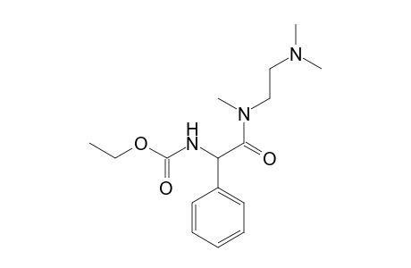 Ethyl 2-[[2-(dimethylamino)ethyl](methyl)amino]-2-oxo-1-phenylethylcarbamate